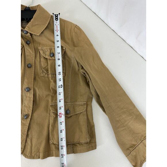 BLUE WILLI'S Natural Garments made In Denmark Quality Field Jacket Military Lg - Picture 7 of 7